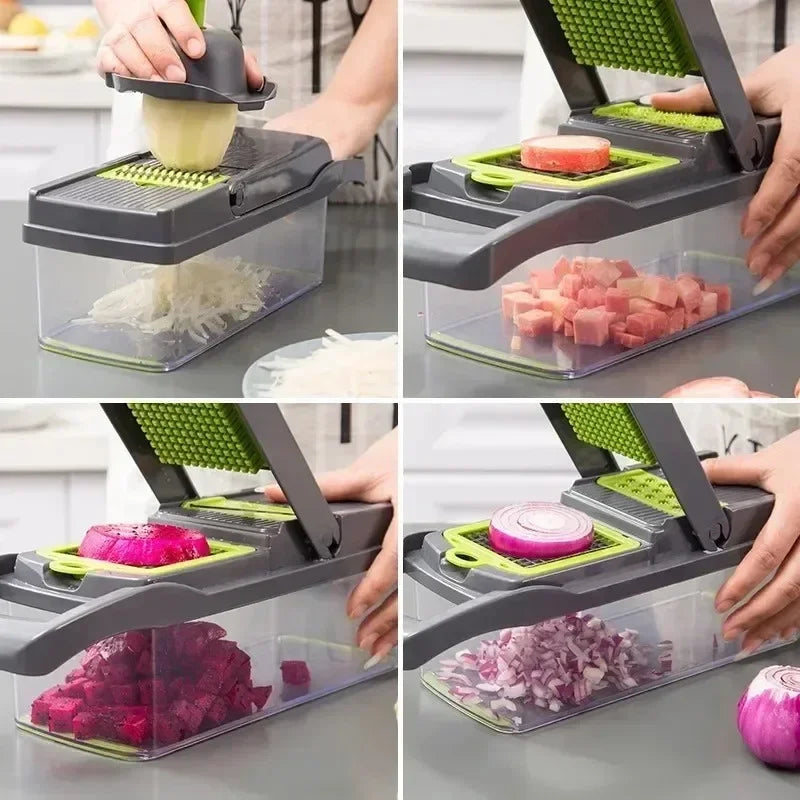 Multifunctional Vegetable Chopper & Shredder