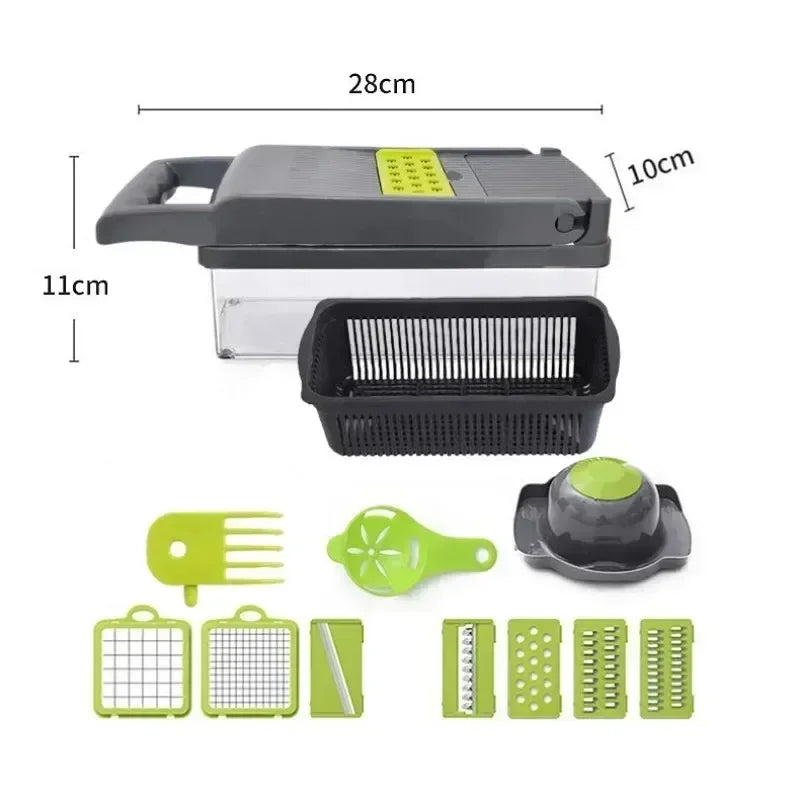 Multifunctional Vegetable Chopper & Shredder