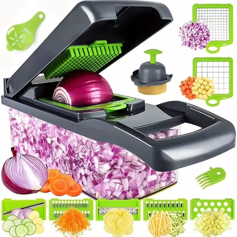 Multifunctional Vegetable Chopper & Shredder