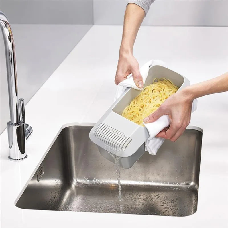 Microwave Pasta Steamer with Strainer