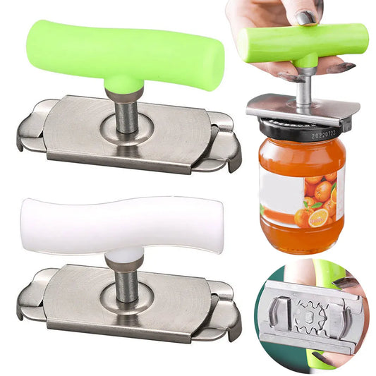 Multi-Function Stainless Steel Jar Opener