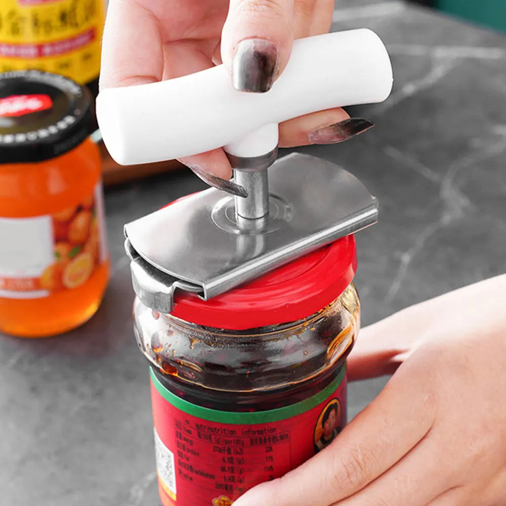 Multi-Function Stainless Steel Jar Opener