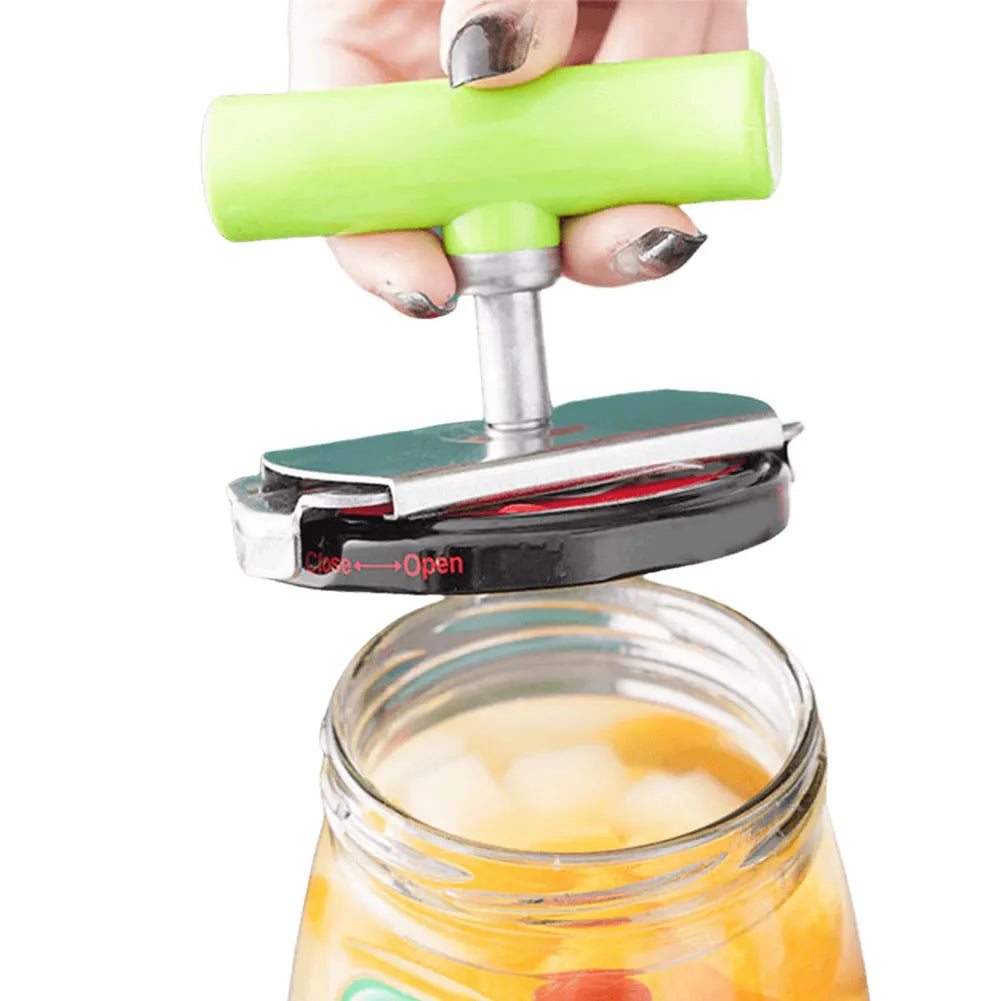 Multi-Function Stainless Steel Jar Opener